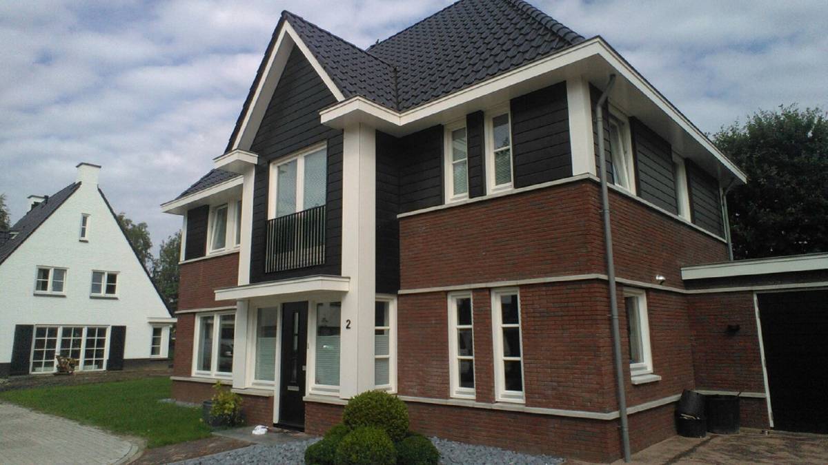 Nieuwbouw woning te Amersfoort Kozijnen van hout